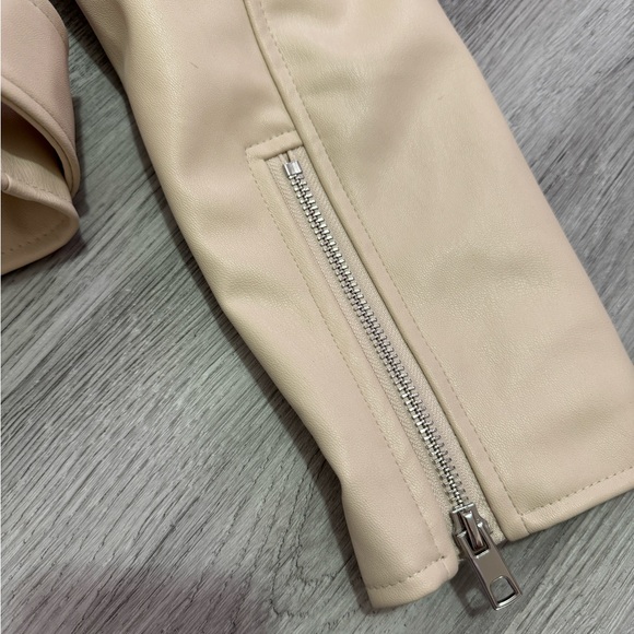 Zara Faux Leather Biker Jacket - Picture 7 of 7
